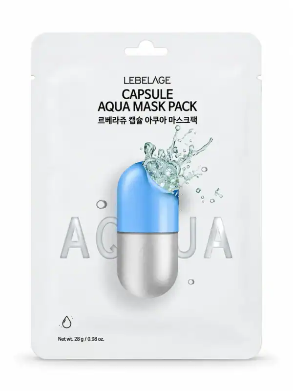 LEBELAGE – Hydratační maska – Capsule Aqua Mask Pack, 28 g