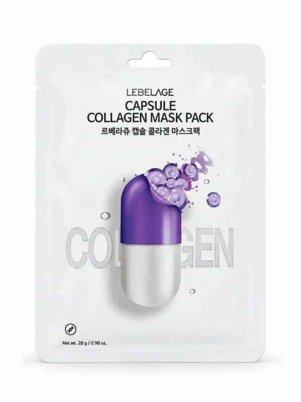 LEBELAGE – Maska s Kolagenem – Dr. Capsule Collagen Mask Pack 25 ml