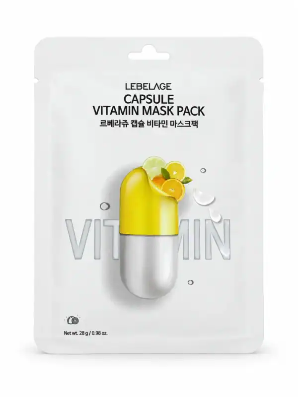 LEBELAGE – Vitamínová maska – Dr. Capsule Vitamin Mask 25 ml