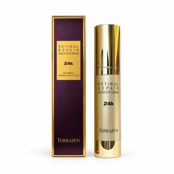 TERRAZEN – Oční krém proti vráskám – Retinol Repair Gold Eyecream 24k 20 ml
