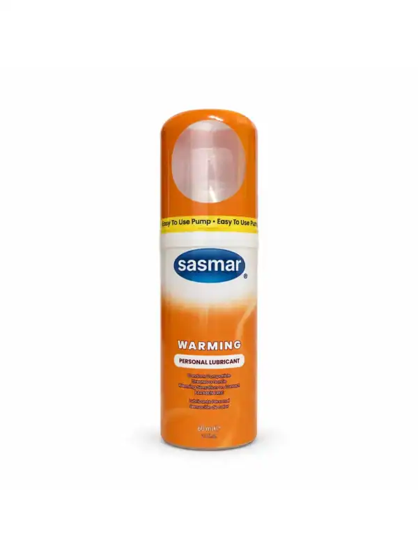 SASMAR Warming – Hřejivý lubrikační gel na vodní bázi 60 ml